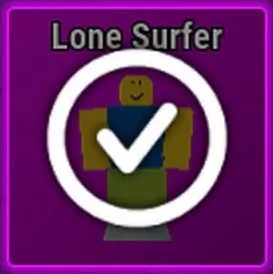 lone surfer+silver space