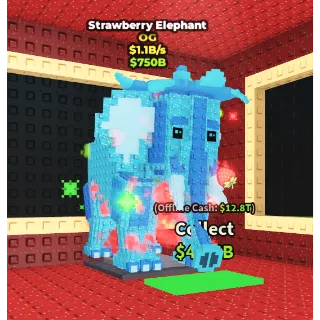 diamond strawberry elephant
