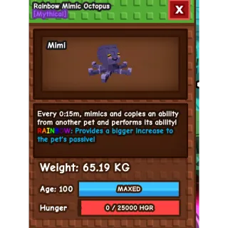 titanic 15sec rainbow mimic with toy