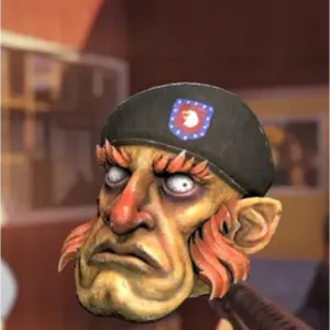 Fasnacht captain mask