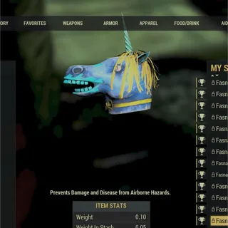Glowing Unicorn mask