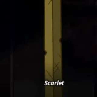 Scarlet rod skin - fisch