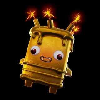 GOLD BIRTHDAY SPRITE - FORTNITE