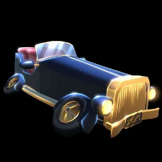 VINTAGE HATCHBACK BOAT - FISCH