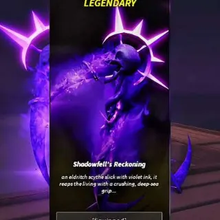 SHADOWFELL'S RECKONING ROD SKIN - FISCH