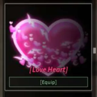 Love heart bobber - fisch