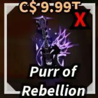 Purr of rebellion rod skin - fisch