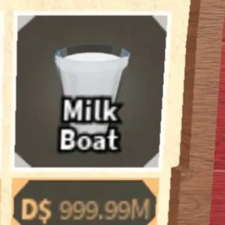 Milk boat - fisch