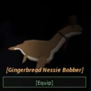 Gingerbread nessie bobber - fisch