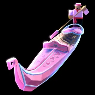 Gondola boat - fisch