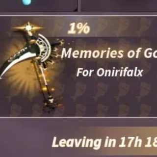 Memories Of Gold Rod Skin - Fisch