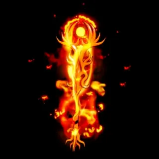 STAFF OF THE PHOENIX ROD SKIN - FISCH