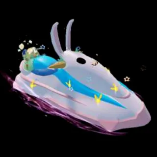 Bunny jetski boat - fisch