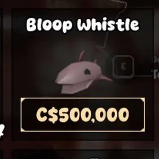 Bloop whistle - fisch