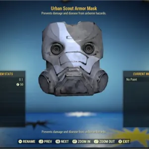 Urban Scout Armor Mask