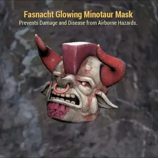 Glowing Minotaur Mask