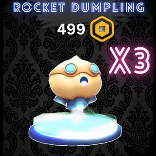 Rocket Dumpling x3