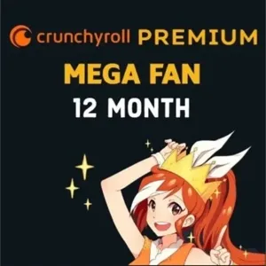 Crunchyroll Megafan 12 months