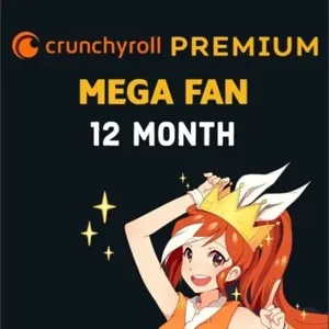 Crunchyroll Megafan 12 months