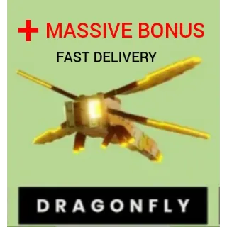 DRAGONFLY RANDOM MUTATION + BONUS - GROW A GARDEN - INSTANT DELIVERY 