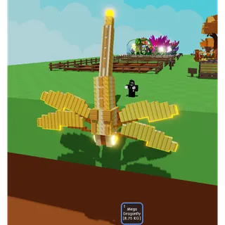 MEGA DRAGONFLY + MASSIVE BONUS - GROW A GARDEN - INSTANT DELIVERY 