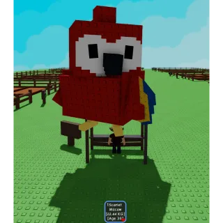  HUGE SCARLET MACAW + MASSIVE BONUS + FAST DELIVERY - GROW A GARDEN