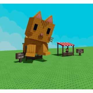 HUGE ORANGE TABBY - MASSIVE BONUS - GROW A GARDEN - INSTANT DELIVERY 