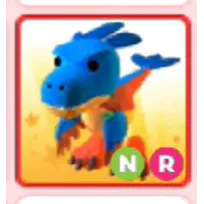 NEON RIDE Deinonychus - ADOPT ME - ROBLOX - INSTANT DELIVERY 