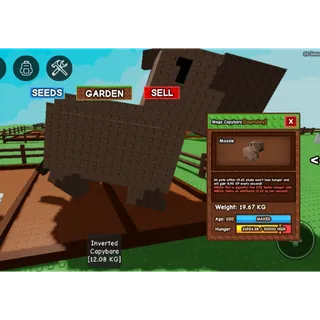 HUGE + MEGA CAPYBARA + MASSIVE BONUS + FAST DELIVERY - GROW A GARDEN 