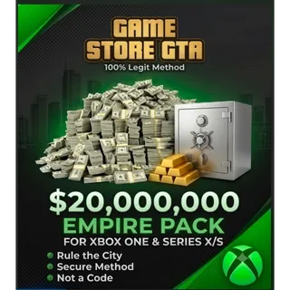 20.000.000 GTA MONEY XBOX S/X ✅ ONE ✅