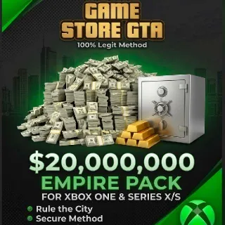 20.000.000 GTA MONEY XBOX S/X ✅ ONE ✅