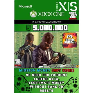 GTA 5 XBOX Shark Card Money Grand Theft Auto V Online $ 5,000,000 NOT CODE Read description cash