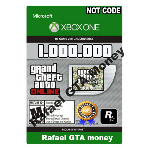 Gta 5 Shark Card Money Xbox one Grand Theft Auto V Online 1 000 000 NOT CODE Read description cash. Gameflip