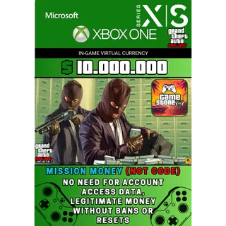 10.000.000 GTA MONEY XBOX S/X ✅ ONE ✅