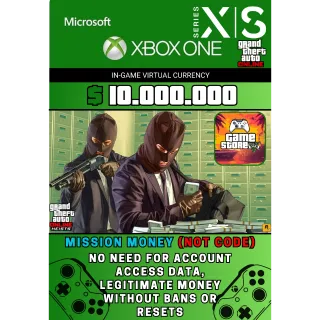 GTA 5 XBOX Shark Card Money Grand Theft Auto V Online $ 10,000,000 NOT CODE Read description cash