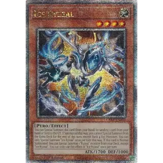 Ice Ryzeal (Quarter Century Secret Rare) - Crossover Breakers