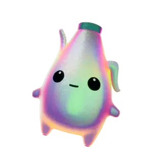 Holofoil Peely sprite