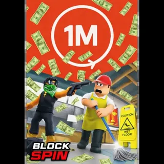 account blockspin cash  1m