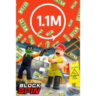 BLOCKSPIN ACCOUNT 1.1m*10 | Ready to play