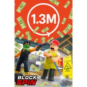 account blockspin cash  1.3m*2