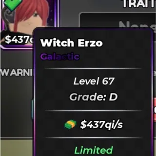 🌌Galactic Raw Witch Erzo unit (🔥LIMITED EDITION) 🎲Anime Dice ⚡️FASTEST DELIVERY