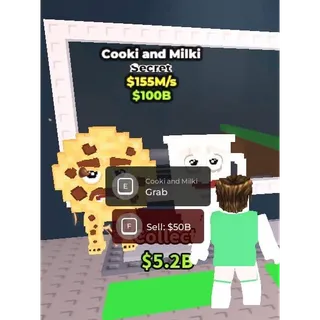 COOKI AND MILKI 155M/S STEAL A BRAINROT