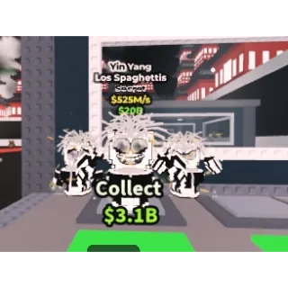 YIN YANG LOS SPAGHETTIS 525M/S STEAL A BRAINROT