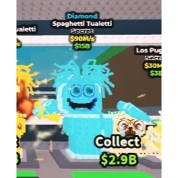 DIAMOND SPAGHETTI TUALETTI 90M/S STEAL A BRAINROT