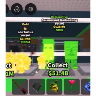 RADIOACTIVE GARAMA AND MADUNDUNG 425M/S STEAL A BRAINROT