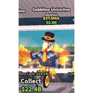 GOBBLINO UNICICLINO 27.5M/S STEAL A BRAINROT