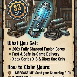 200 Fusion Cores