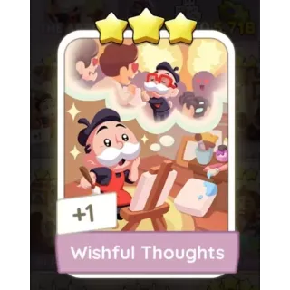 Wishful Thoughts ⭐⭐⭐ Monopoly Sticke