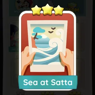 Sea at Satta ⭐⭐⭐ Monopoly Sticker Instant Delivery