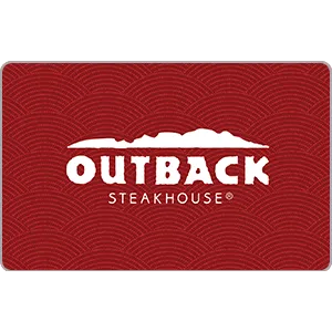 $200.00 USD Outback Steakhouse gift card